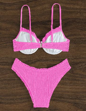 Costum de baie SHEIN, roz