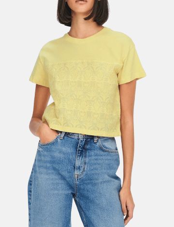 Tricou Jacqueline de Yong, galben