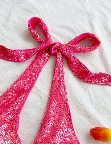 Rochie scurta SHEIN, roz/portocaliu