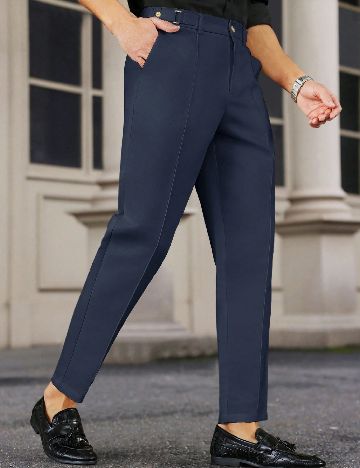 Pantaloni SHEIN, bleumarin