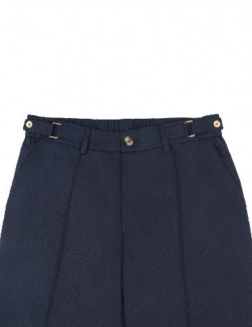 Pantaloni SHEIN, bleumarin