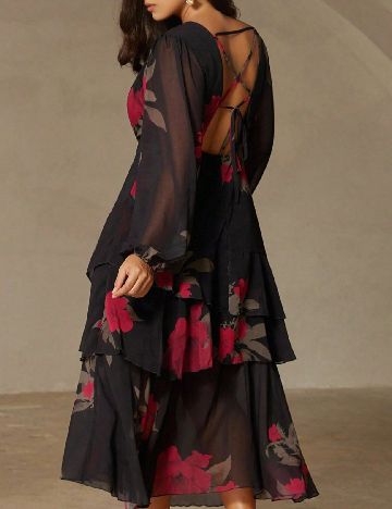 Rochie medie Aveloria, negru