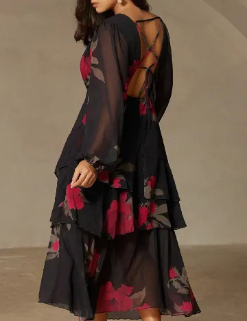 Rochie medie Aveloria, negru