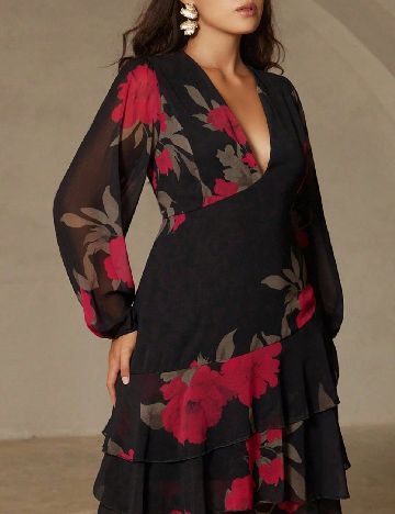 Rochie medie Aveloria, negru