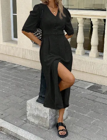 Rochie medie SHEIN, negru