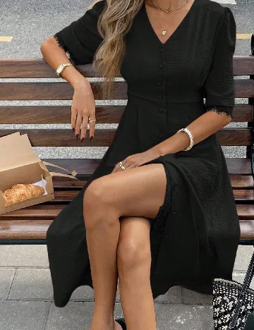 Rochie medie SHEIN, negru