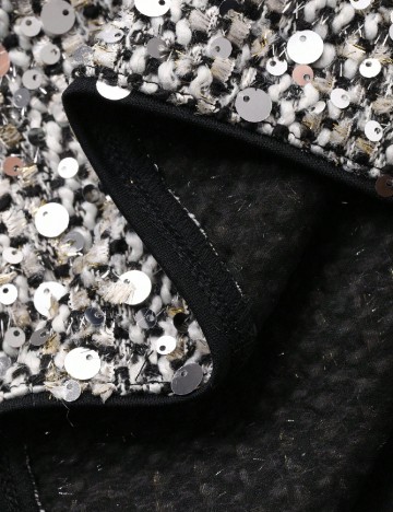 Fusta pantalon SHEIN, argintiu