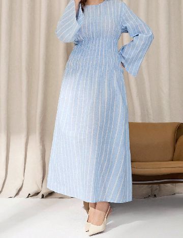 Rochie lunga SHEIN CURVE, albastru