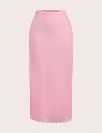 Fusta SHEIN, roz