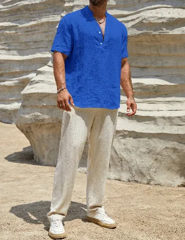 Camasa SHEIN, albastru