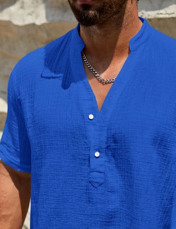 Camasa SHEIN, albastru