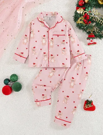 Pijama Shein Kids, roz