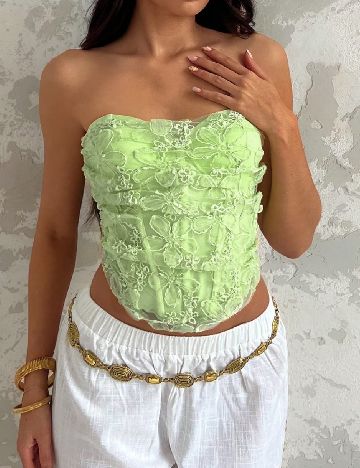 Corset SHEIN, verde