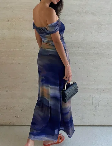 Rochie lunga SHEIN, albastru