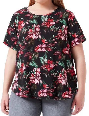 Bluza Only Carmakoma, negru