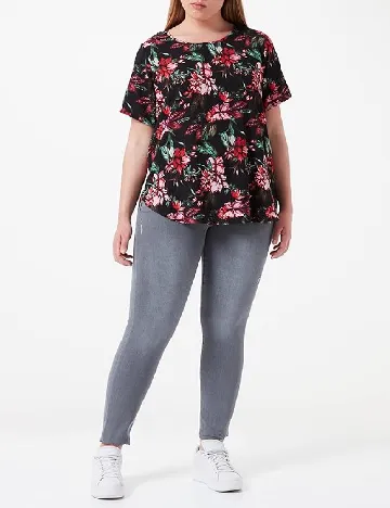 Bluza Only Carmakoma, negru