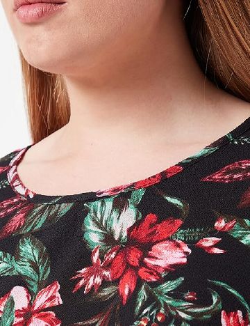 Bluza Only Carmakoma, negru