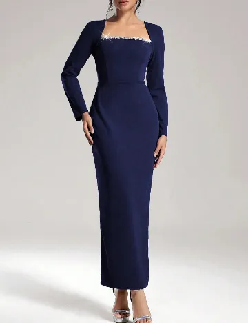 Rochie lunga SHEIN, bleumarin