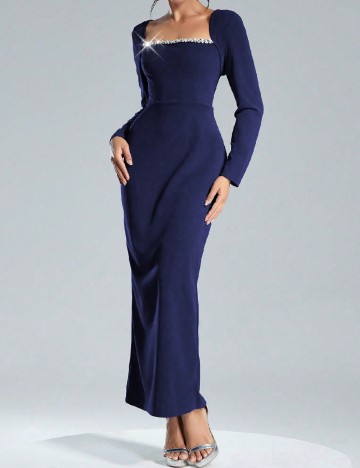 Rochie lunga SHEIN, bleumarin