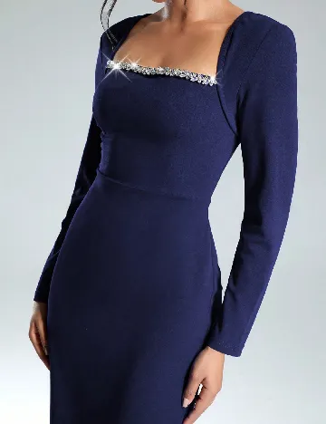 Rochie lunga SHEIN, bleumarin