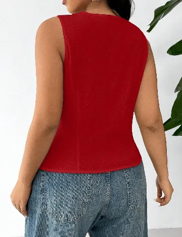 Bluza SHEIN CURVE, rosu