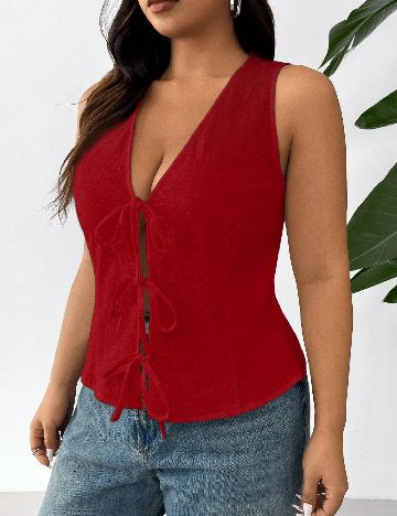 Bluza SHEIN CURVE, rosu