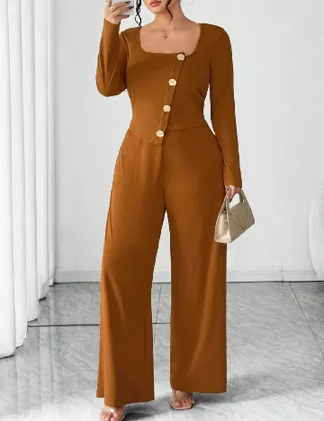 Compleu SHEIN CURVE, maro