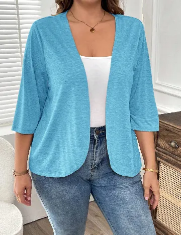 Blazer Emery Rose Curve, albastru