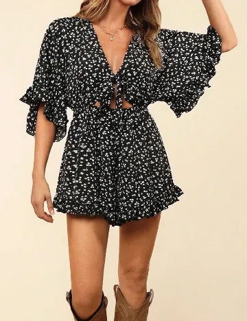 Salopeta SHEIN, negru