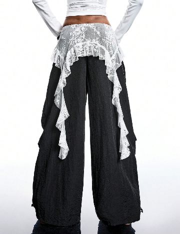 Pantaloni SHEIN, negru