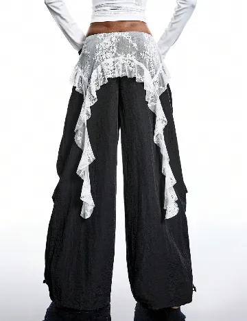 Pantaloni SHEIN, negru