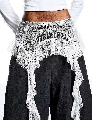 Pantaloni SHEIN, negru