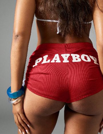 Pantaloni scurti SHEIN, rosu