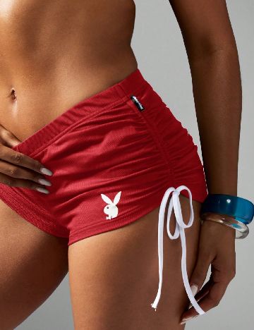 Pantaloni scurti SHEIN, rosu