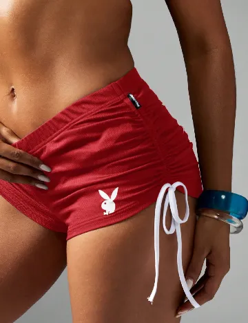 Pantaloni scurti SHEIN, rosu