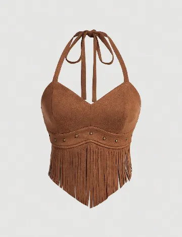 Top SHEIN CURVE, maro