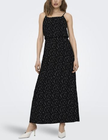 Rochie lunga Only, negru