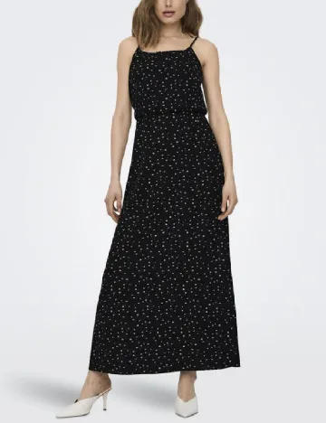 Rochie lunga Only, negru