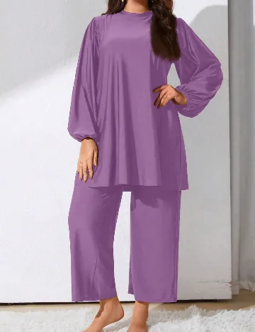 Costum de baie SHEIN CURVE, mov