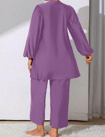 Costum de baie SHEIN CURVE, mov