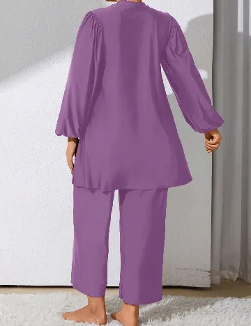 Costum de baie SHEIN CURVE, mov