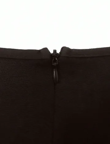 Rochie scurta SHEIN CURVE, maro inchis