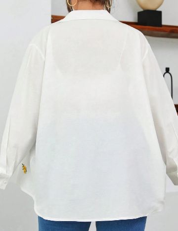 Camasa SHEIN CURVE, alb