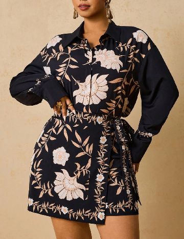 Compleu SHEIN CURVE, negru