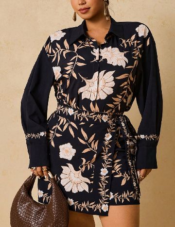 Compleu SHEIN CURVE, negru