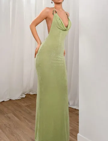 Rochie lunga SHEIN, verde