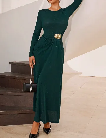 Rochie lunga SHEIN, verde