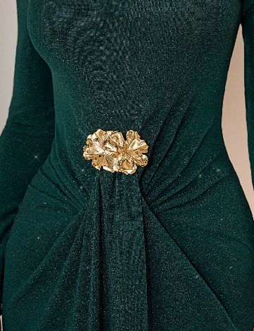 Rochie lunga SHEIN, verde