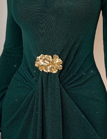 Rochie lunga SHEIN, verde