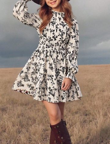 Rochie Shein Kids, ecru